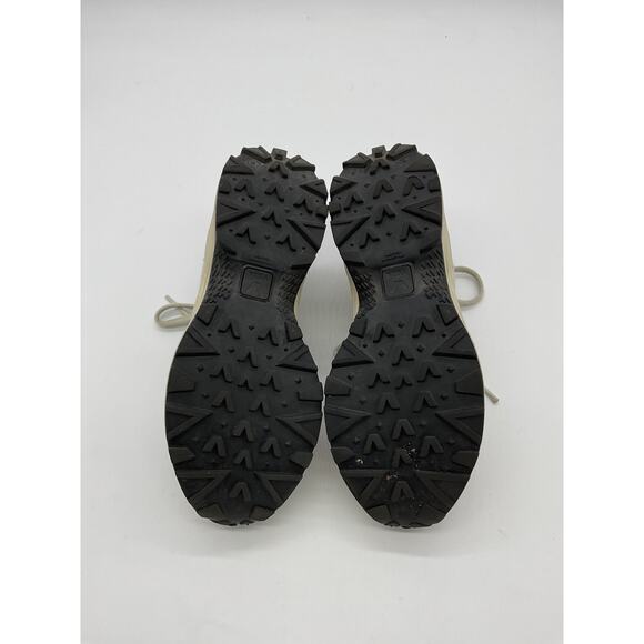 Veja 'Venturi' White Suede And Leather-Trimmed Alveomesh Sneakers Size 7 - Picture 6 of 6